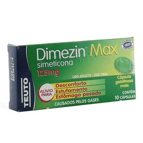 Dimezin 125mg 10 Cápsulas