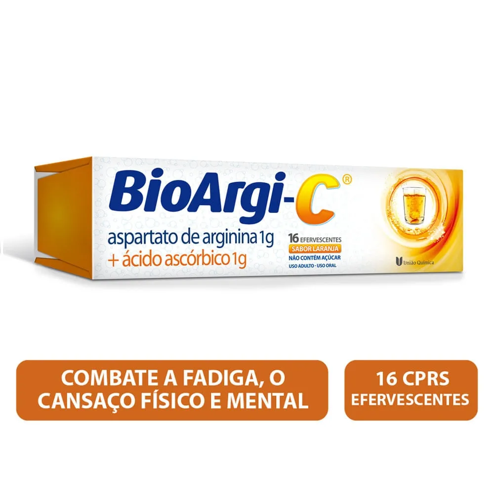 BioArgi-C 1g/1g 16 Comprimidos Efervescentes