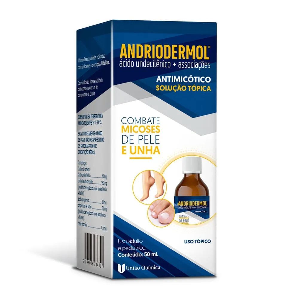 Andriodermol Solução Tópica 50ml