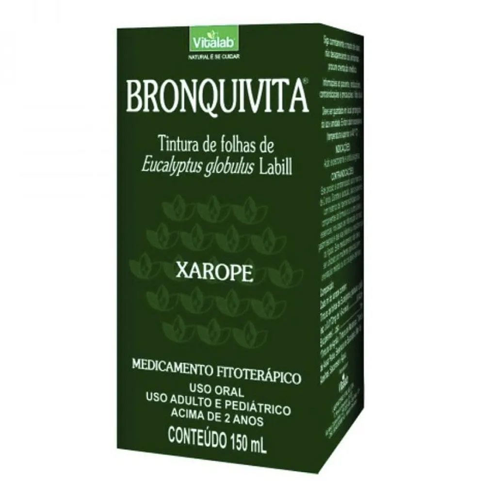 Bronquivita Xarope Expectorante Vitalab 150ml