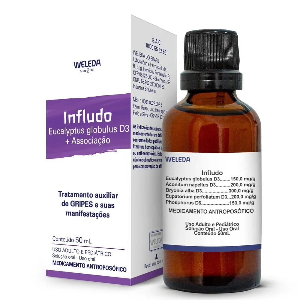 Infludo Weleda Solução Oral 50ml