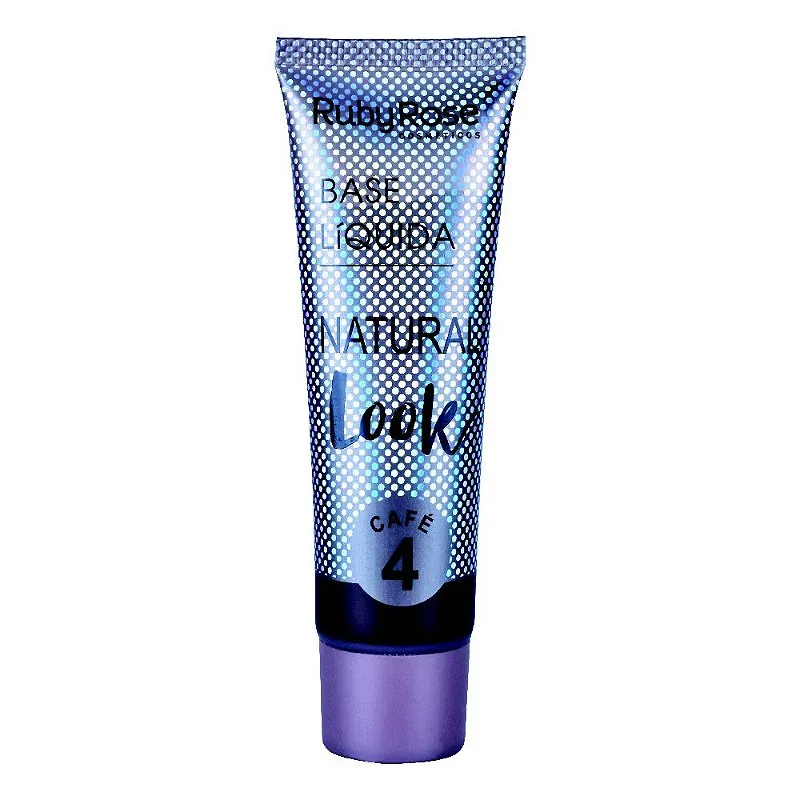 Base Líquida Natural Look Café Cor 04 Ruby Rose
