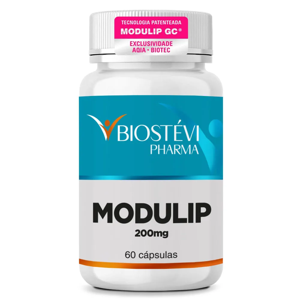 Modulip - Emagrecedor Natural - 200mg 60 Cápsulas