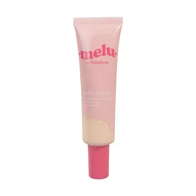Base Líquida Melu Rr8055 Baunilha 0 Rubyrose