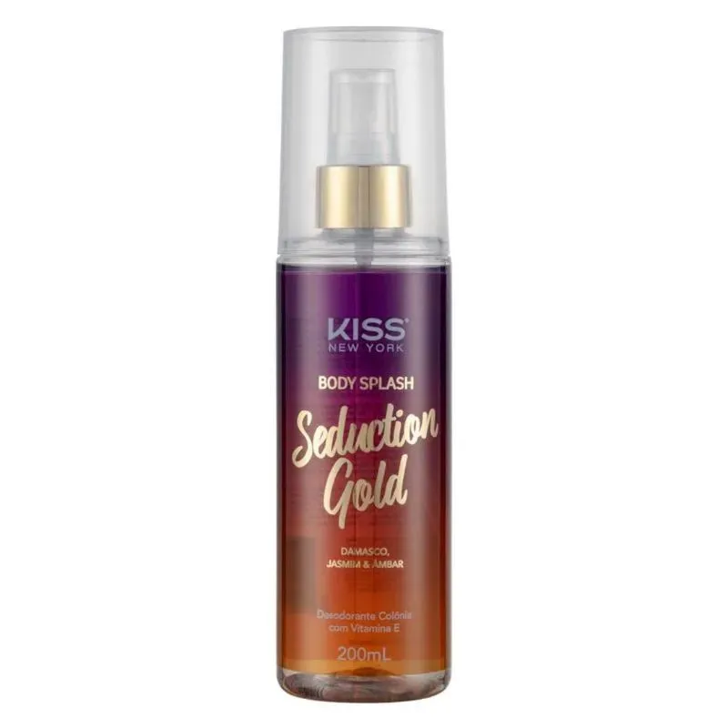 Body Splash Seduction Gold REF. BS06B Kiss New York