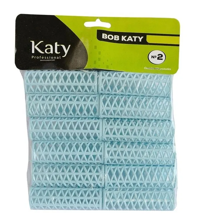 Bobes Katy Com 12 Unidade Número 2 Cores Sortidas