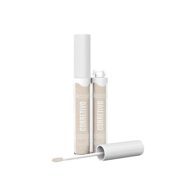 Corretivo Facial Líquido Vegano Cor: 6 Ricosti 4ml