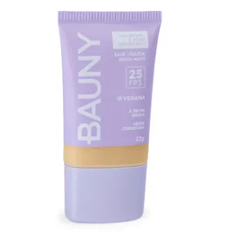 Base Facial Efeito Matte Bauny - Cor 020