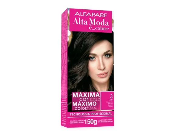 Tintura para Cabelo Alta Moda E Colore 3 60G