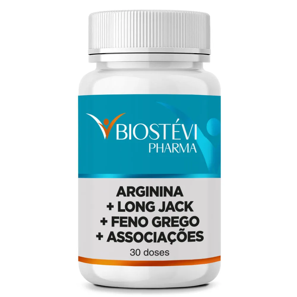 (Azulzinho) Arginina + Long Jack + Associações  30 doses