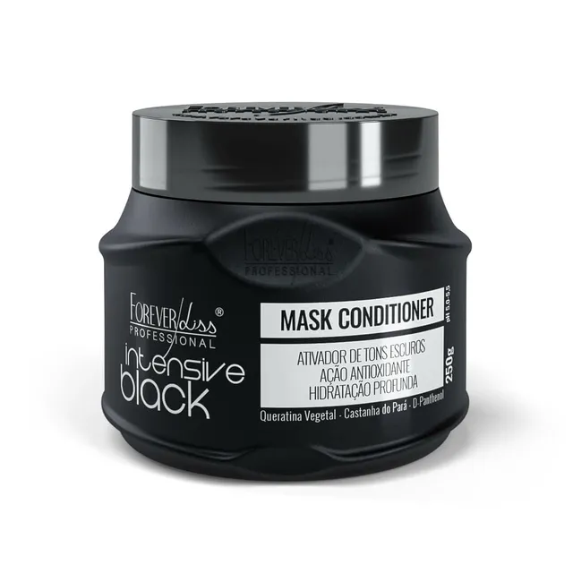 Máscara Tonalizante Intensive Black Forever Liss 250g