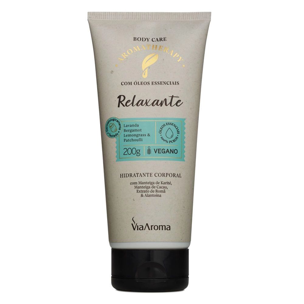 Hidratante Corporal Relaxante Aromatherapy Via Aroma - 200g
