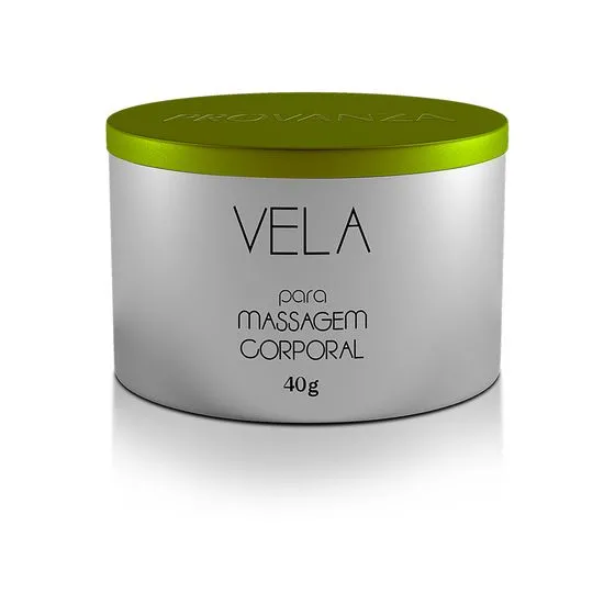 Vela Para Massagem Corporal Alecrim Com Sálvia 40G Provanza