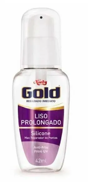 REPARADOR DE PONTAS SILICONE NIELY GOLD LISO PROLONGADO 42ML