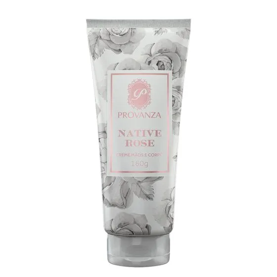 Creme Para Mãos E Corpo Native Rose 160G Provanza