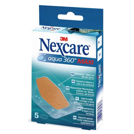 Nexcare Pensos Aqua 360 Maxi 5 Unidades