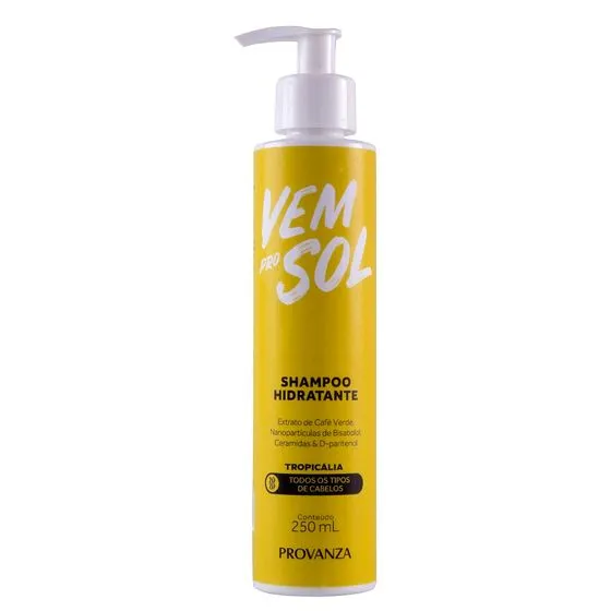 Shampoo Hidratante Vem Pro Sol 250Ml Provanza