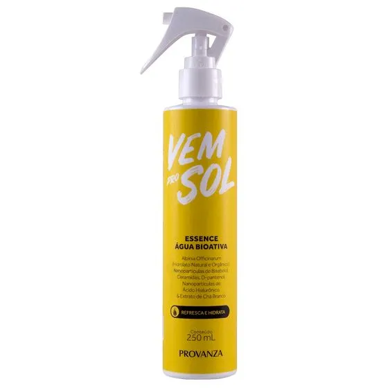 Essence Água Bioativa Vem Pro Sol 250Ml Provanza