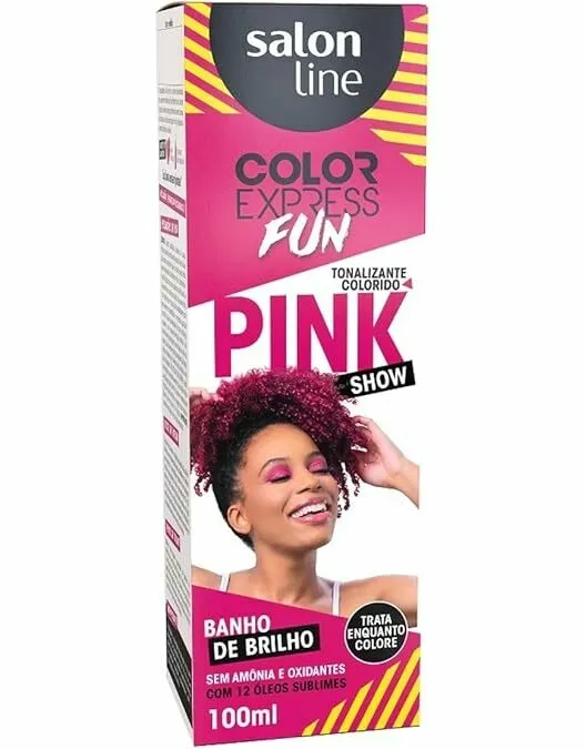 Tonalizante Color Express Fun Rosa Power - Salon Line