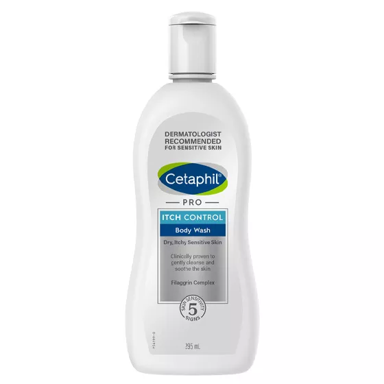 Cetaphil Pro Itch Control Emulsão Limpeza Corporal 295ml