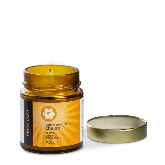 Vela Chakra 2 Sacro 100G Provanza