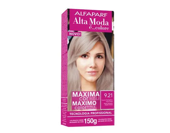 Tintura para Cabelo Alta Moda E Colore 9.21 60G