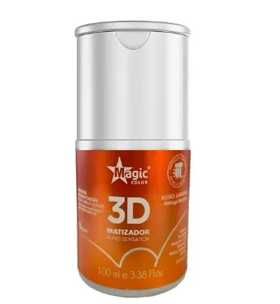 MATIZADOR 3D RUIVO INTENSO MAGIC COLOR 100ML