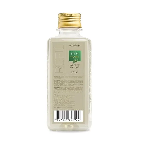 Refil Difusor De Ambiente Fresh Vanilla 270Ml Provanza