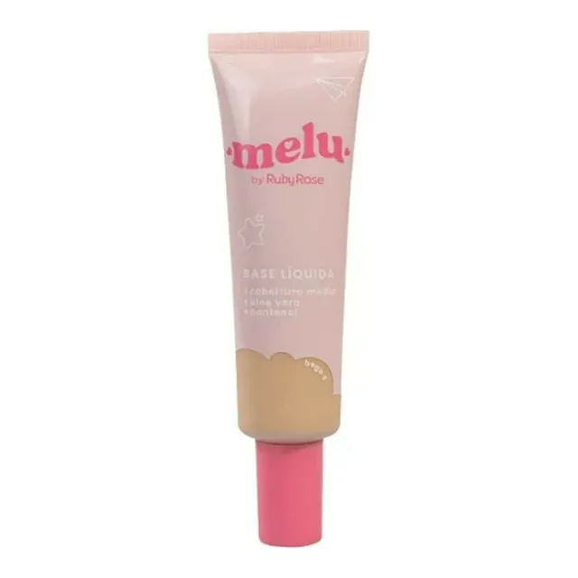 Base Líquida Melu Rr8055B6 Bege 6 Rubyrose