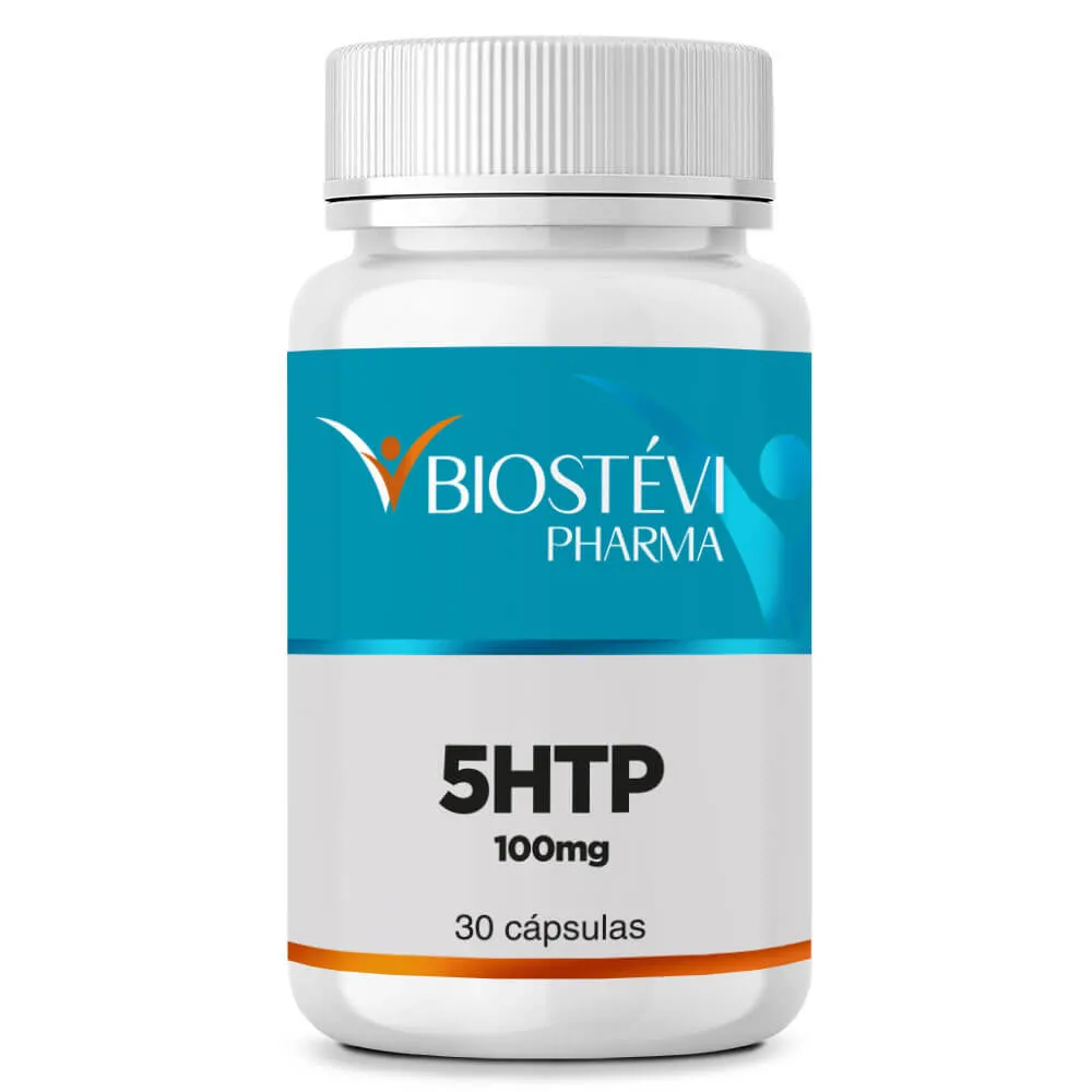 5 htp - 5 hidroxitriptofano 100mg 30 cápsulas (grifonia simplicifolia)