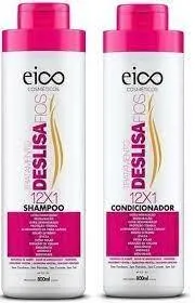 KIT EICO SH/COND TRATAMENTO DESLISA FIOS - 800ML