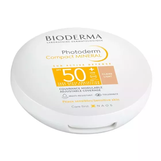 Bioderma Photoderm Compact Mineral SPF50+ Claro 10G