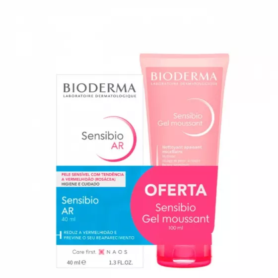 Bioderma Sensibio Ar 40ml + Sensibio Gel Moussant 100ml