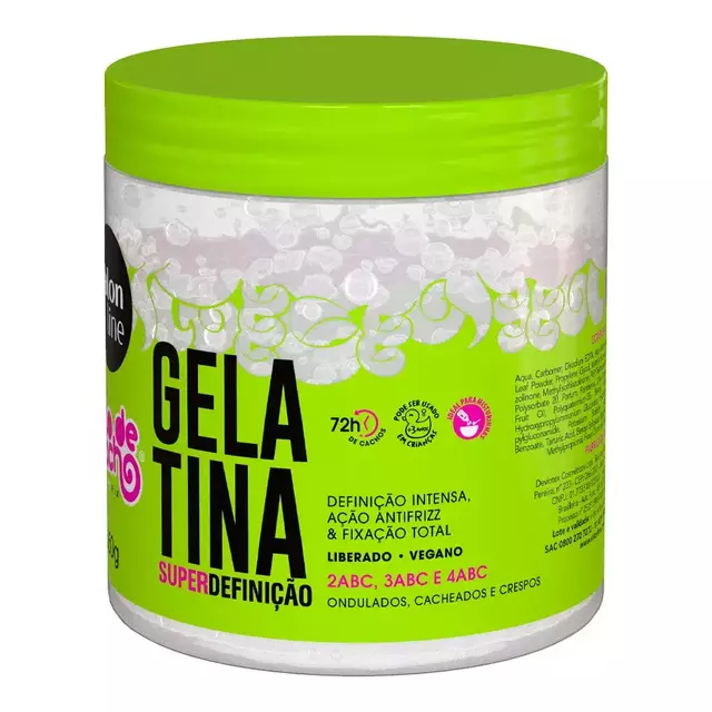 Gelatina #todecacho Não Sai da Minha Cabeça! Salon Line 550g
