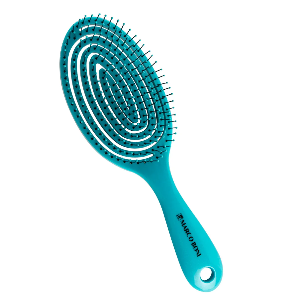 Escova de Cabelo Espiral Marco Boni Azul