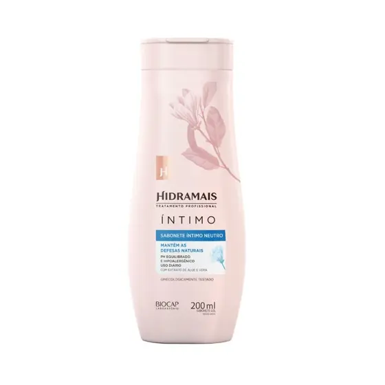 Sabonete Liquido Intimo Neutro 200ML Hidramais