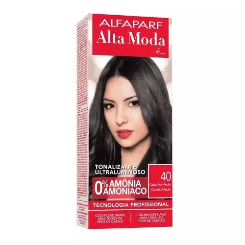 Tintura Alta Moda Tonalizante 40 Castanho Médio