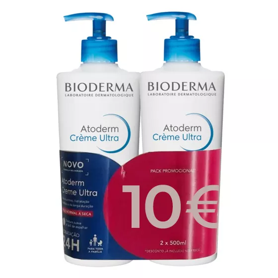 Bioderma Atoderm Creme 500ml Duplo