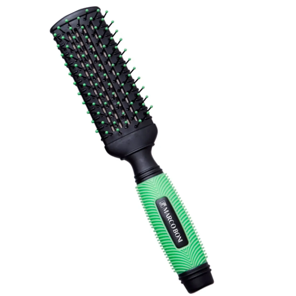 Escova de Cabelo Retangular Marco Boni 7525T Verde