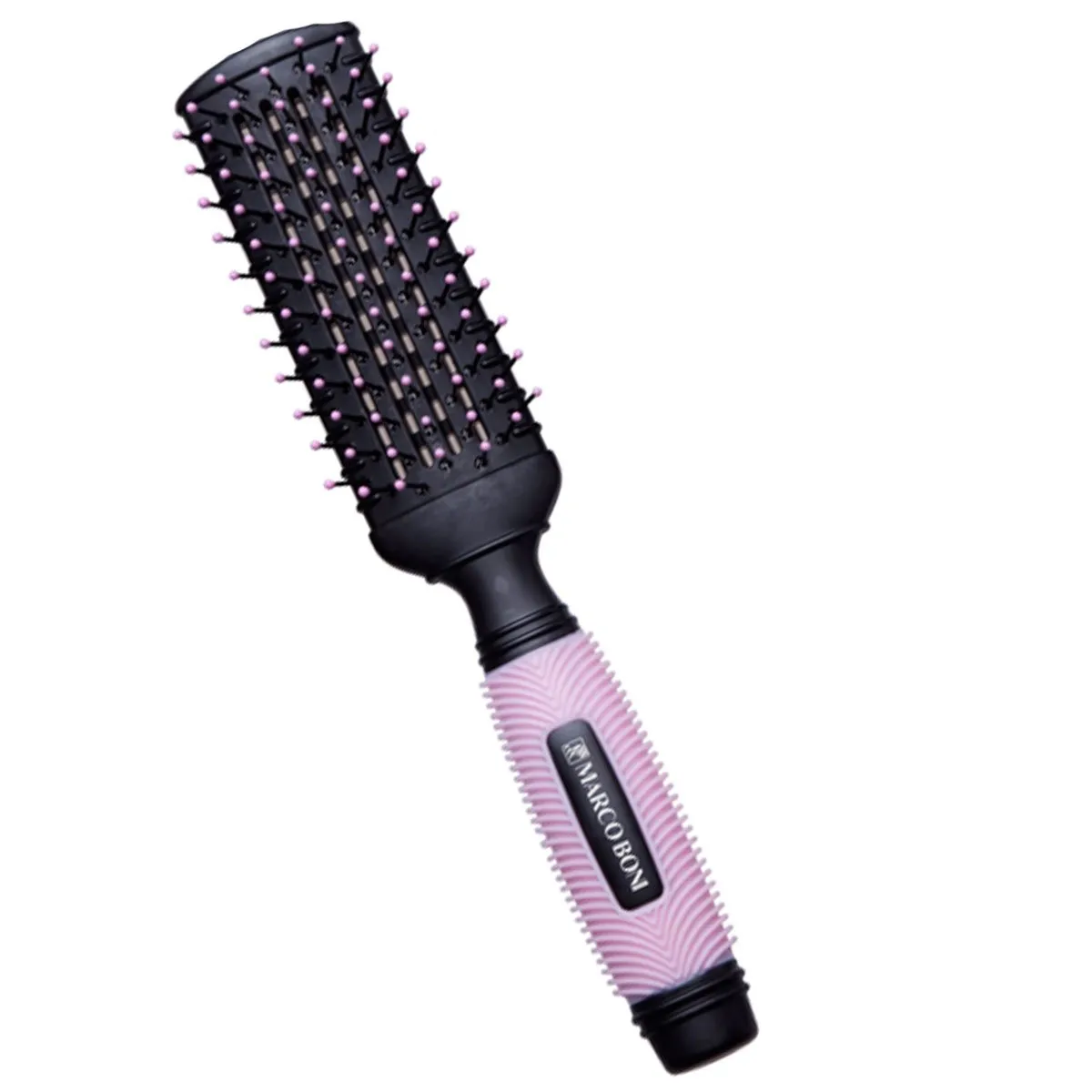 Escova de Cabelo Retangular Marco Boni 7525T Rosa