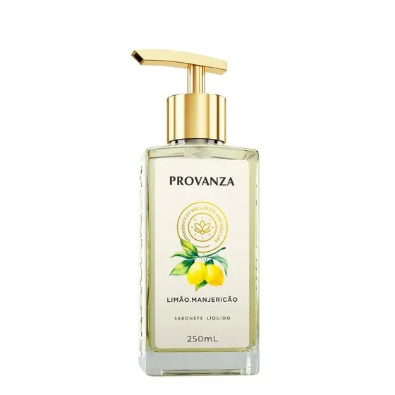 Sabonete Líquido Limão E Manjericão 250Ml Provanza