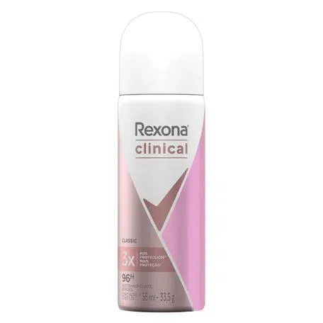 Desodorante Aerosol Clinical Classic 55ML - Rexona
