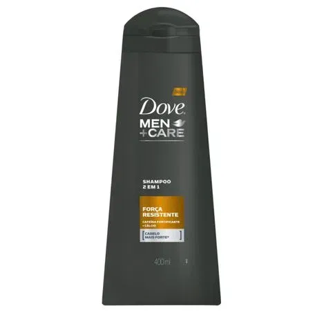 Shampoo Men+Care 2 em 1 Força Resistente 400ML - Dove 