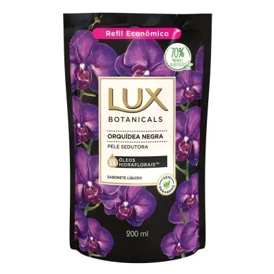 Sabonete Líquido Orquidea Negra Refil 200ML - Lux