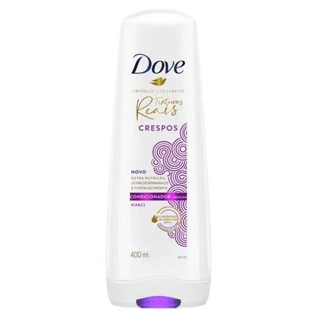 Condicionador Texturas Reais Crespos 400ML - Dove 