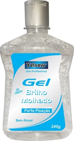 Gel Fixador Cristal C/ Flip Top 240G Yelsew