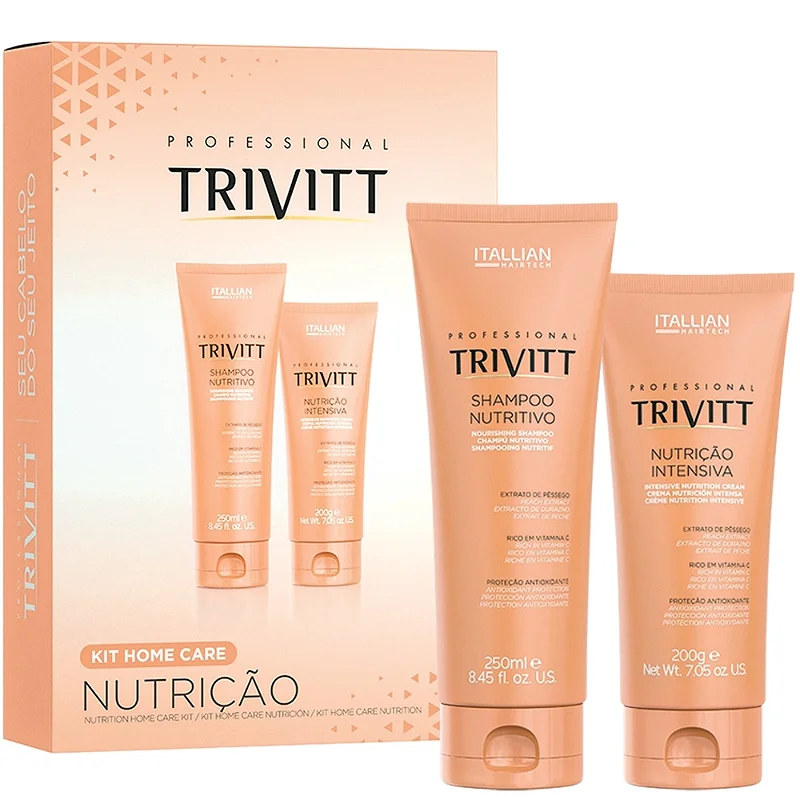 Kit Trivitt Home Care Nutrição Itallian