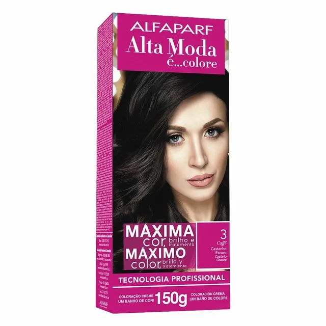 Tintura Alta Moda 3 Castanho Escuro