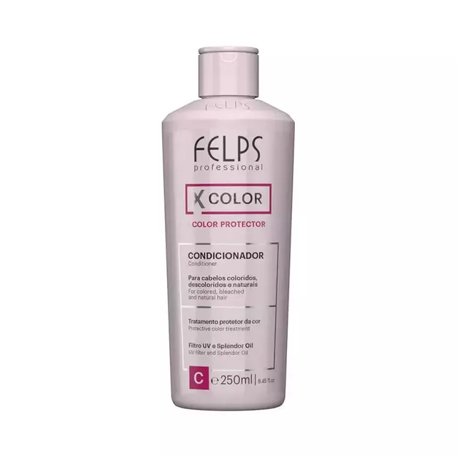 Condicionador para Cabelos Coloridos Xcolor Protector 250ml - Felps