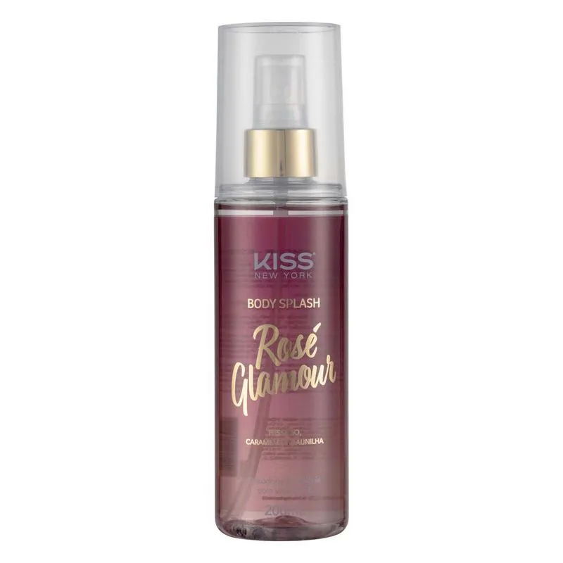Body Splash Rosé Glamour Ref. BS05B Kiss New York